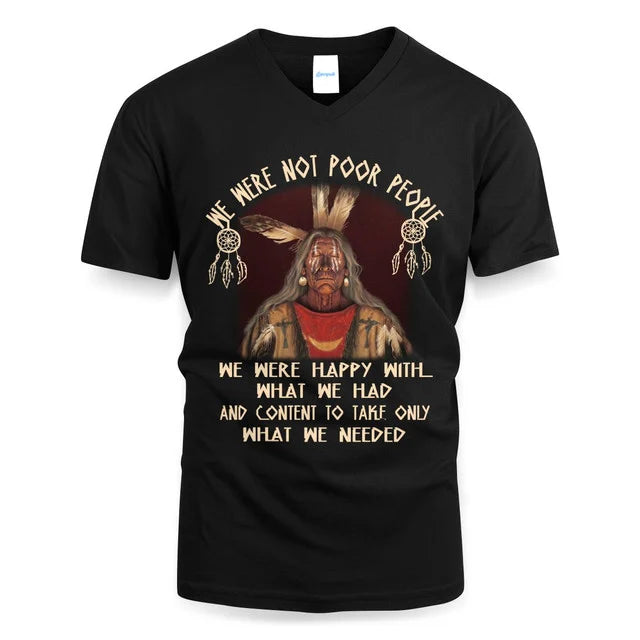 WE WERE NOT POOR PEOLPLE. WE ARE HAPPY WITH WHAT WE HAVE AND THE CONTENT IS JUST WHAT WE NEED