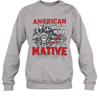 AMERICAN HISTORY BEGINS WITH NATIVE HISTORY