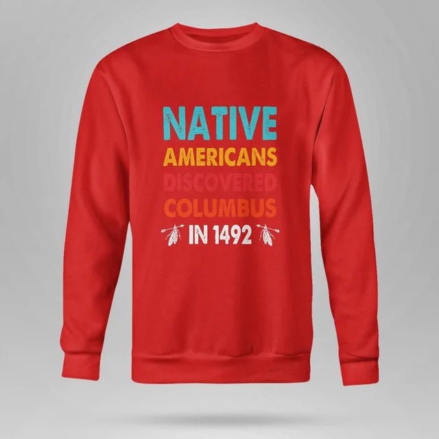 Native Americans Discovered Columbus In 1492