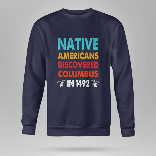 Native Americans Discovered Columbus In 1492