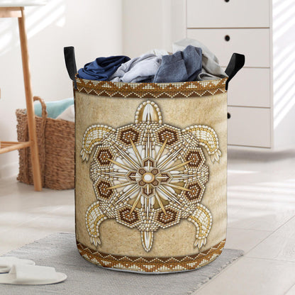 Totem Native American Laundry Basket WCS