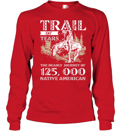 TRAIL OF TEARS THE DEADLY JOURNEY OF 125.000 NATIVE AMERICAN