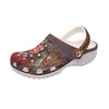 Native Pattern Clog Shoes For Adult and Kid 89101 New