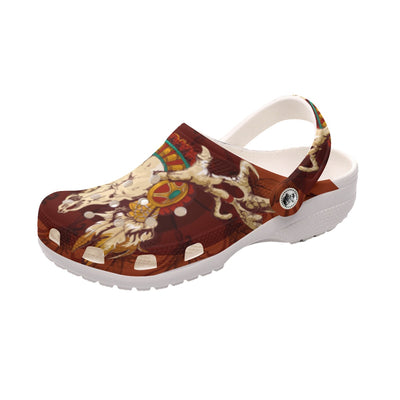 Native Pattern Clog Shoes For Adult and Kid 89171 New