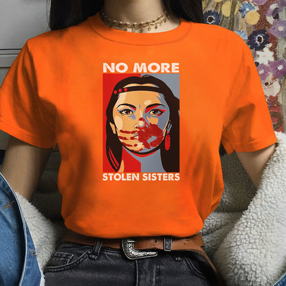 I Wear Red For My Sister Heart, No More Stolen Sisters MMIW Shirts