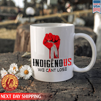 We Can Lost Indigenous Ceramic Coffee Mug