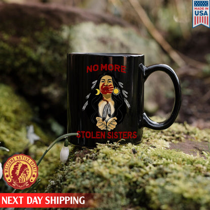 No More Stolen Sister, MMIW Indigenous Ceramic Coffee Mug