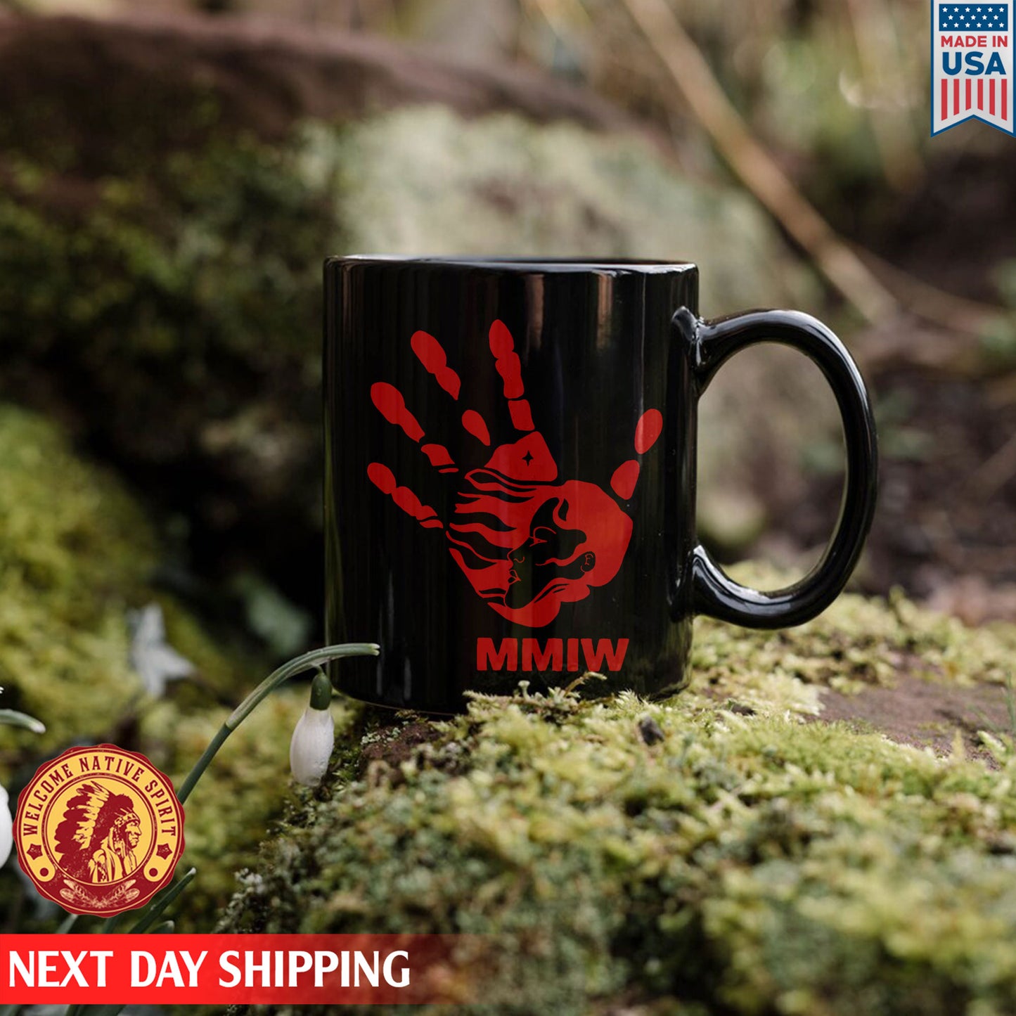 MMIW Indigenous Ceramic Coffee Mug