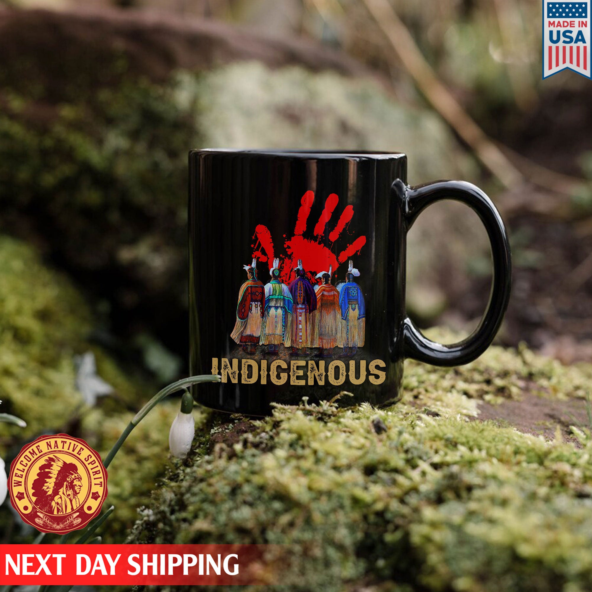 MMIW Indigenous Ceramic Coffee Mug