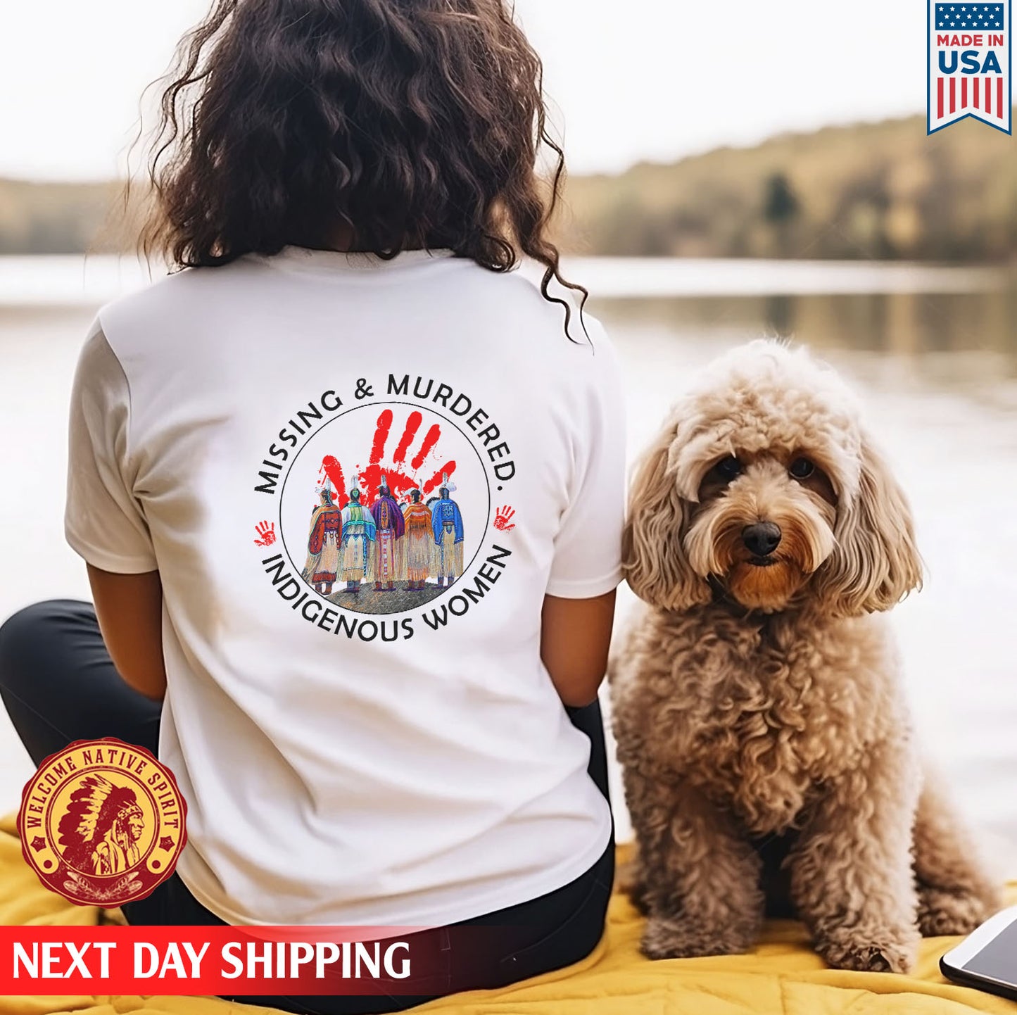 Missing & Mured Indigenous Woman Back T-shirt