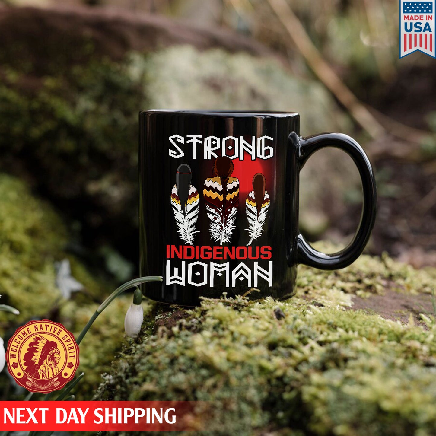 Missing Murder Indigenous Women Ceramic Coffee Mug