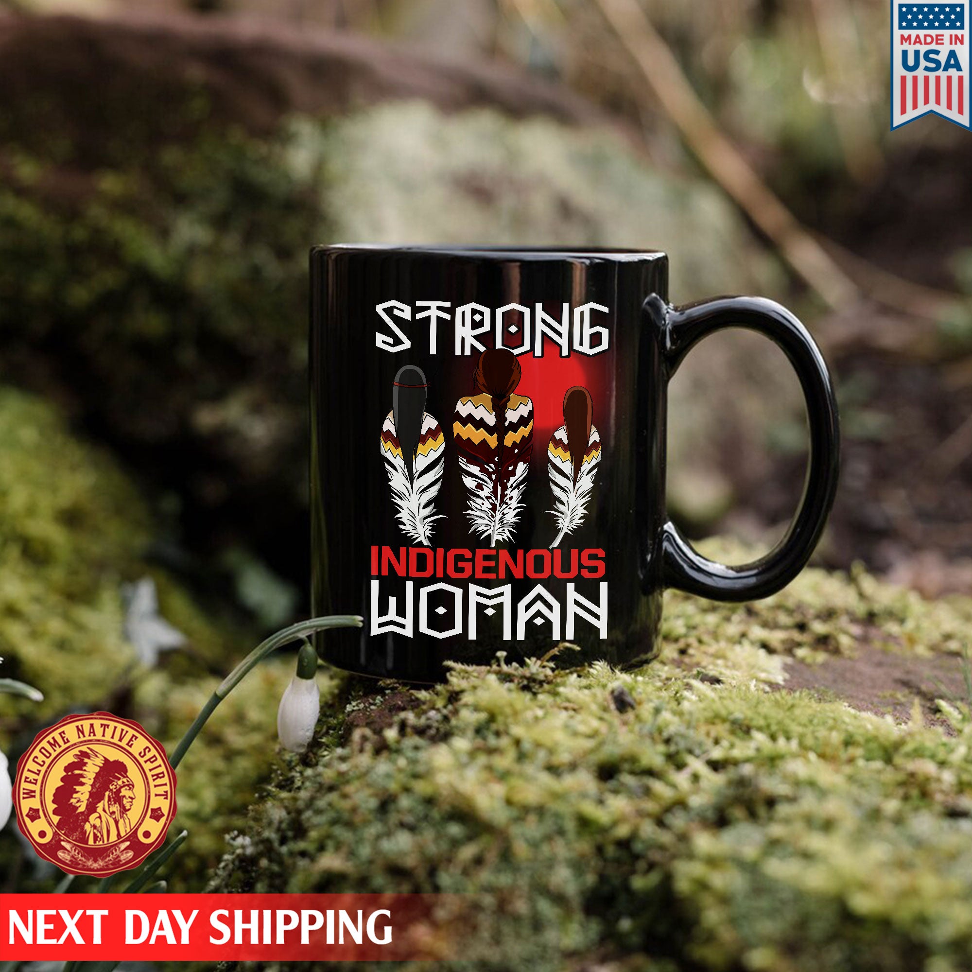 Missing Murder Indigenous Women Ceramic Coffee Mug
