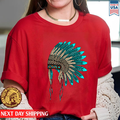 MMIW Awareness Indigenous Blue Leather Unisex T-Shirt/Hoodie/Sweatshirt