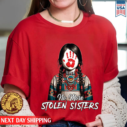 MMIW No More Stolen Sisters Red Hand Unisex T-Shirt/Hoodie/Sweatshirt
