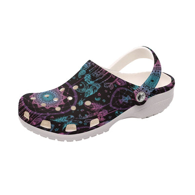 Native Pattern Clog Shoes For Adult and Kid 89136 New