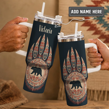 Bear Paw Guardian Personalized Tumbler