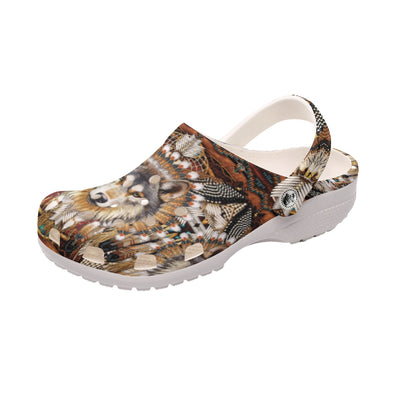 Native Pattern Clog Shoes For Adult and Kid 89131 New