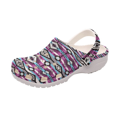 Native Pattern Clog Shoes For Adult and Kid 89138 New