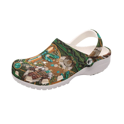 Native Pattern Clog Shoes For Adult and Kid 89148 New