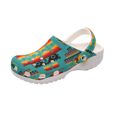 Native Pattern Clog Shoes For Adult and Kid 89173 New