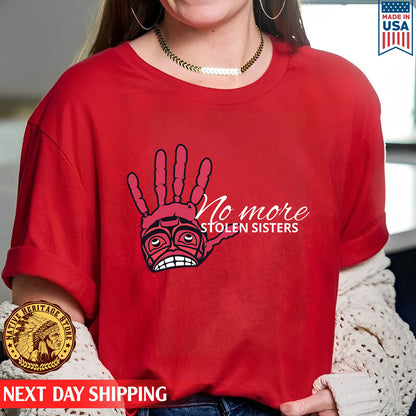MMIW No More Stolen Sisters Red Hand Unisex Hoodie/Sweatshirt/T-Shirt