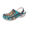 Native Pattern Clog Shoes For Adult and Kid 89142 New