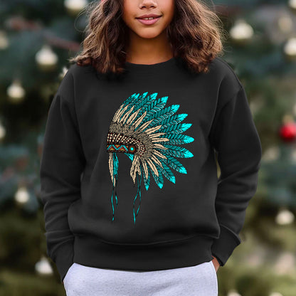 MMIW Awareness Indigenous Blue Leather Unisex T-Shirt/Hoodie/Sweatshirt
