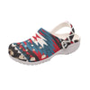 Native Pattern Clog Shoes For Adult and Kid 89170 New