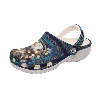 Native Pattern Clog Shoes For Adult and Kid 89164 New