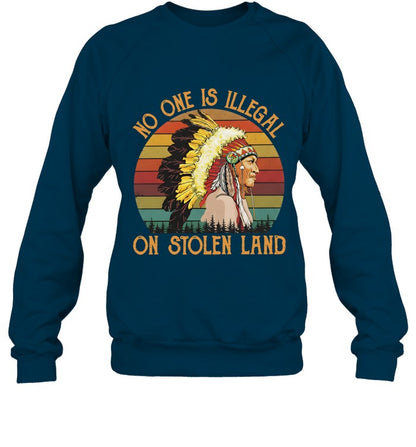 NO ONE IS ILLEGAL ON STOLEN LAND