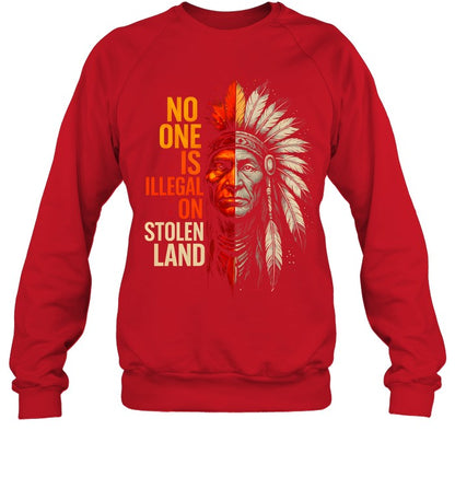 NO ONE IS ILLEGAL ON STOLEN LAND
