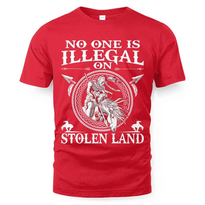 NO ONE IS ILLEGAL ON STOLEN LAND