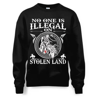 NO ONE IS ILLEGAL ON STOLEN LAND