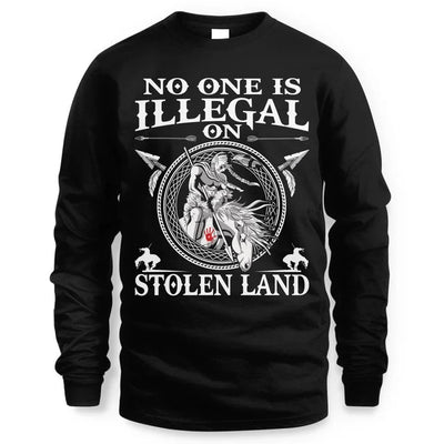 NO ONE IS ILLEGAL ON STOLEN LAND