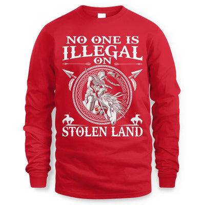 NO ONE IS ILLEGAL ON STOLEN LAND