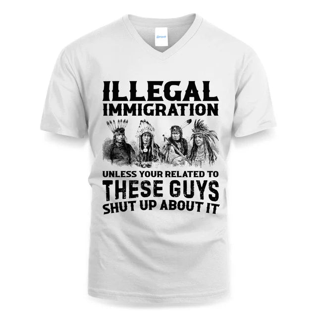 ILLEGAL IMMIGRATION UNLESS YOUR RELATED TO THESE GUYS SHUT UP ABOUT IT