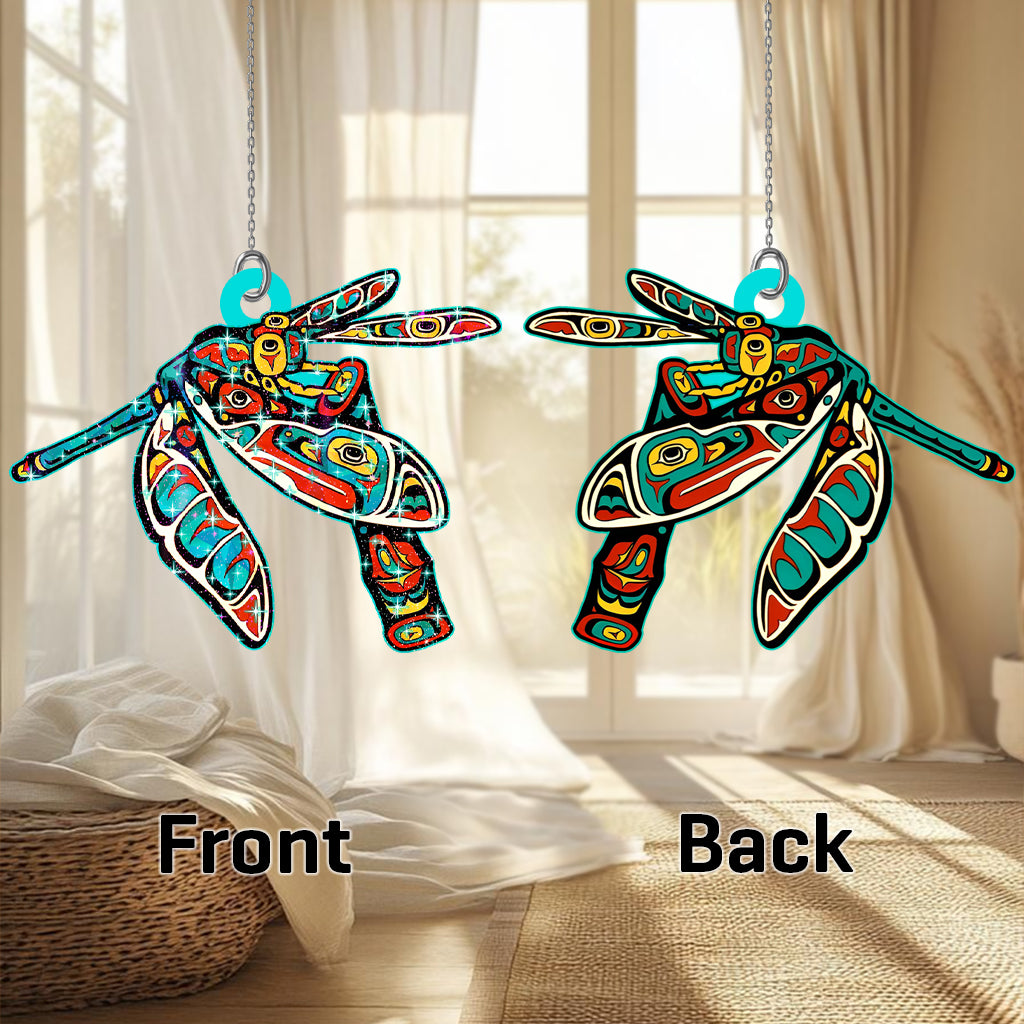 Spiritual Dragonfly Hologram Ornament - CT52789