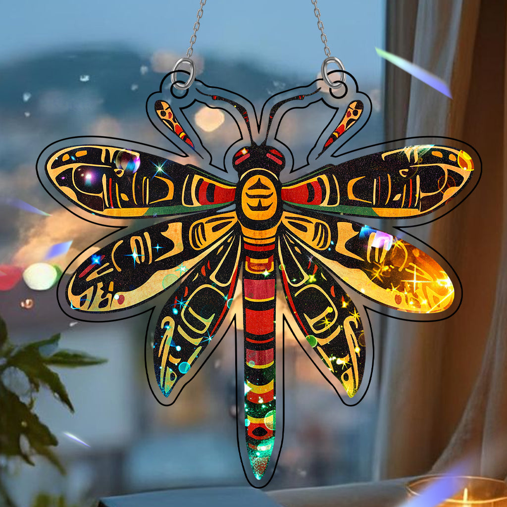 Dragonfly Hologram Ornament - CT52789