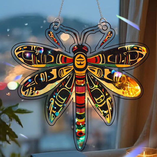 Dragonfly Hologram Ornament - CT52789