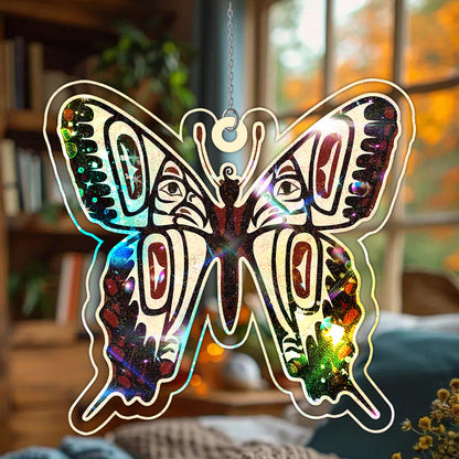 Butterfly  Hologram Ornament - CT52789