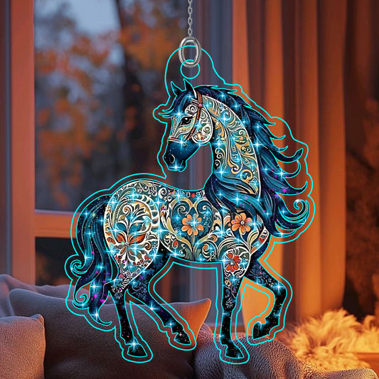 Horse Hologram Ornament