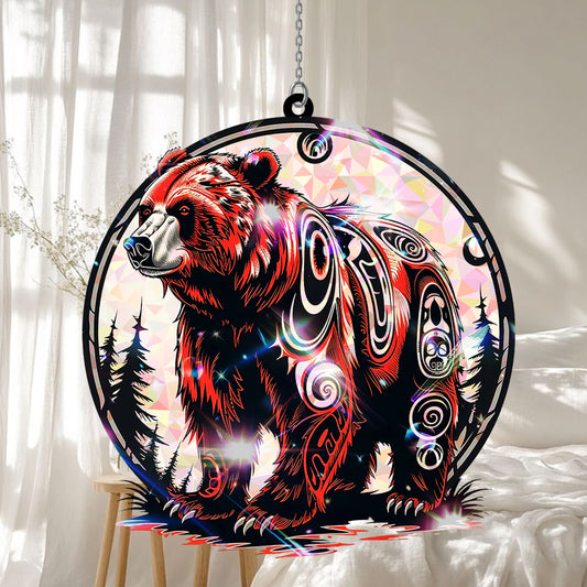 Bear Hologram Ornament