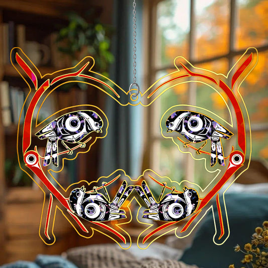 Swallow Hologram Ornament