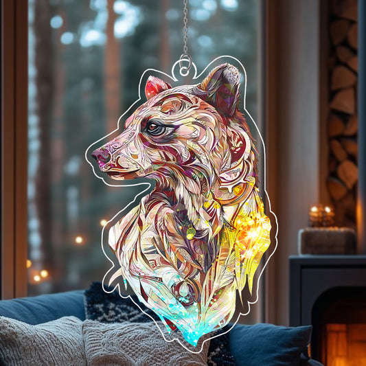 Bear Hologram Ornament