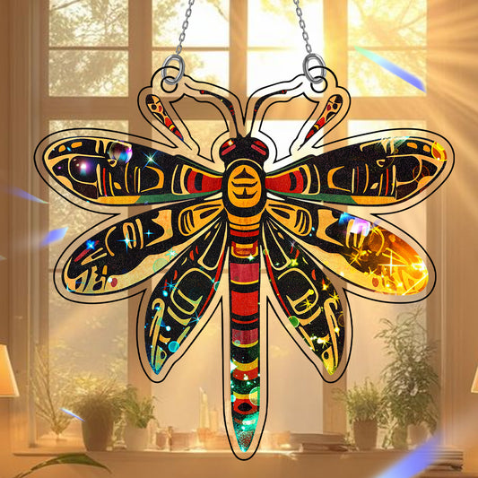 Dragonfly Hologram Ornament