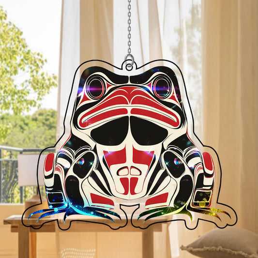 Frog Hologram Ornament