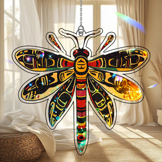 Dragonfly Hologram Ornament