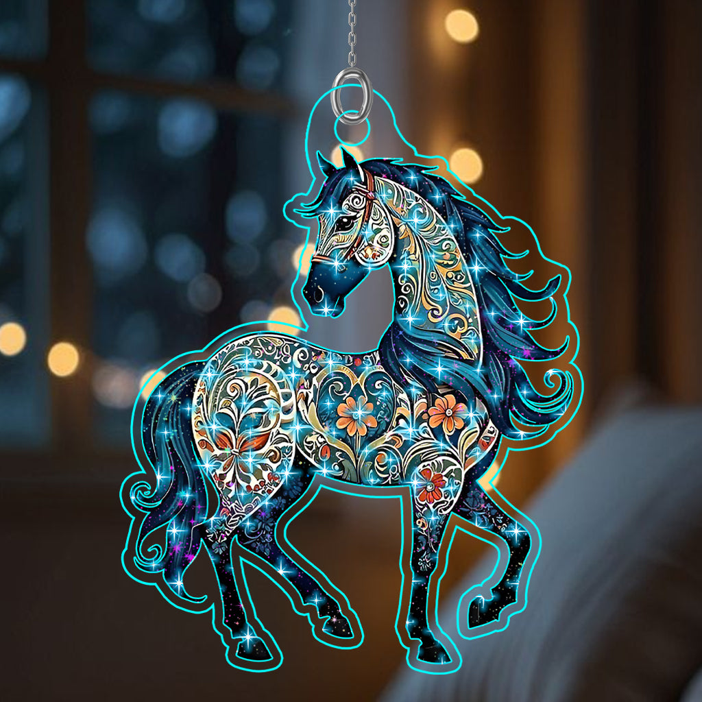 Horse Hologram Ornament