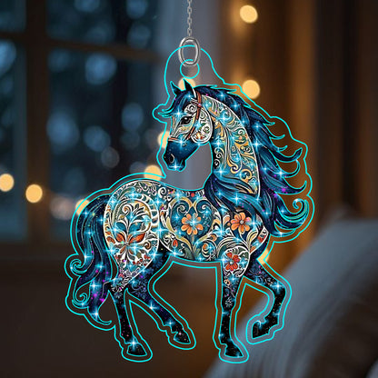 Horse Hologram Ornament