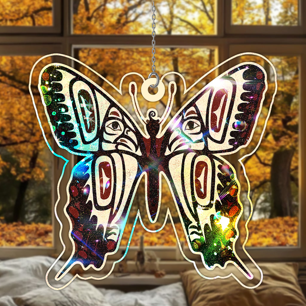 Butterfly  Hologram Ornament - CT52789